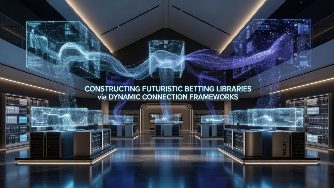 Dynamic connection frameworks linking multiple data sources in a digital betting library interface