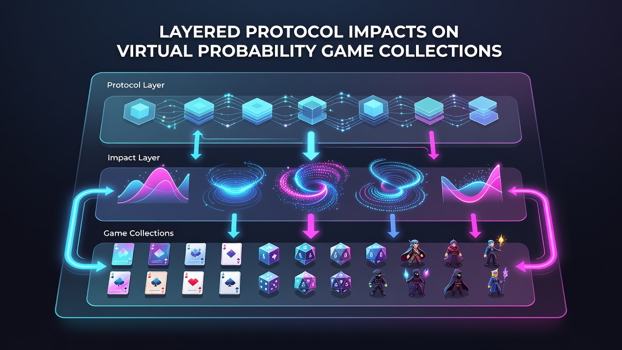 Illustration of protocol stack affecting online gaming data flows